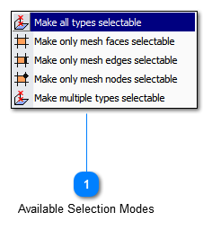  Cursor Selection Drop Down Menu
