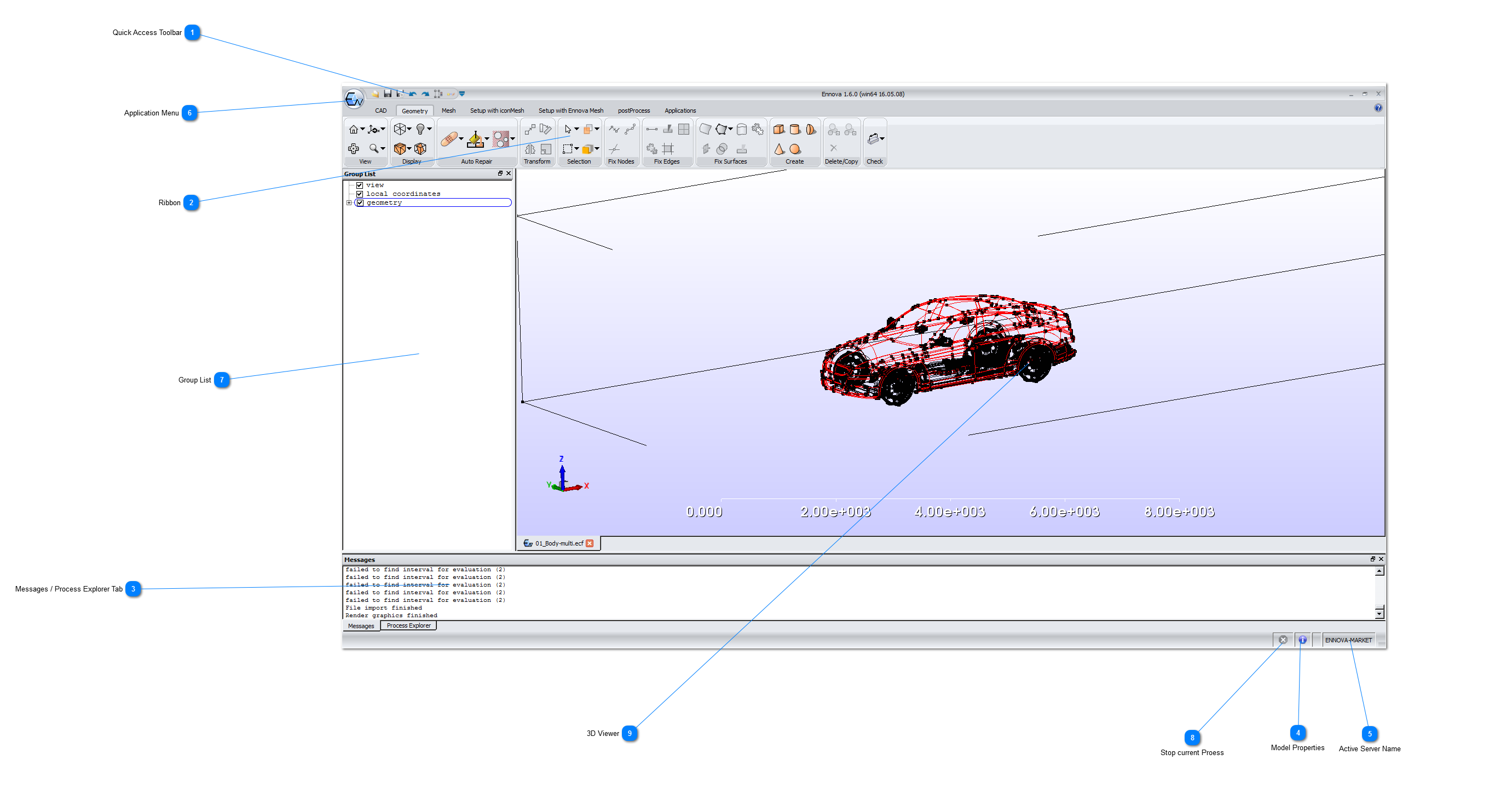 Ennova Interface Guide