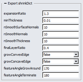 2. ShrinkDict Settings