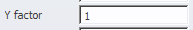 3. Y Scale  Factor