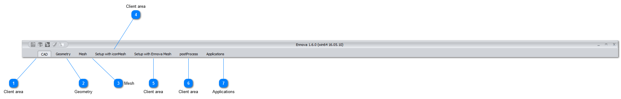 Tools Function Ribbon